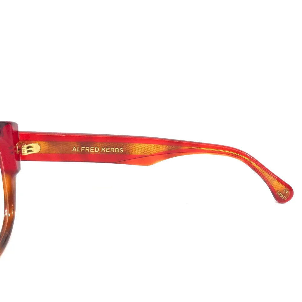 Alfred Kerbs Eyeglasses Frames LAURA RD Red Havana Brown Tortoise 53-18-143